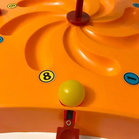 Vintage 1970s Bucket Ball Game Marx Toys Missing 1 Ball - Picture 11 of 12